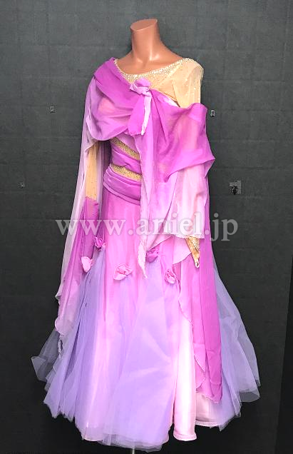 M8488・【SALE】ピンク&紫※試着不可