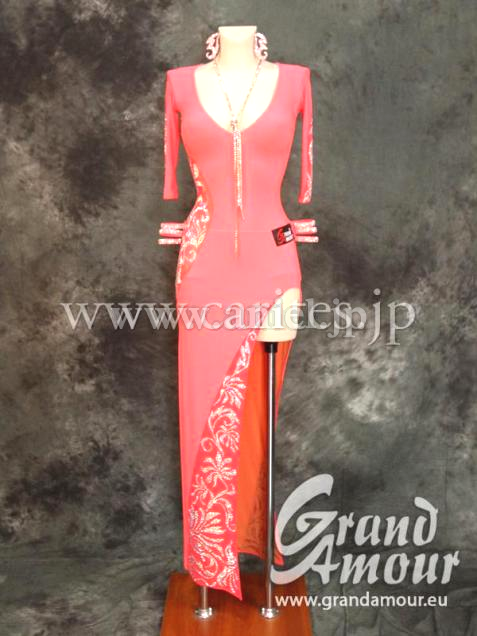 L3508・【Grand Amour】コーラルレッド