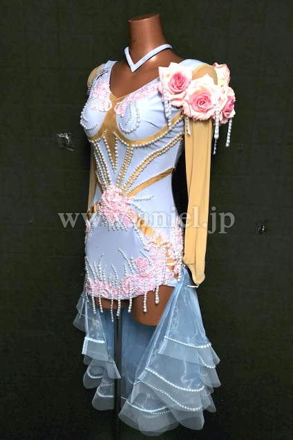 L7377・ペールブルー&ベビーピンク