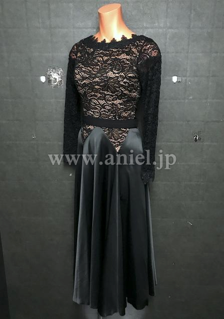 A244・【gentil】黒パソドレス