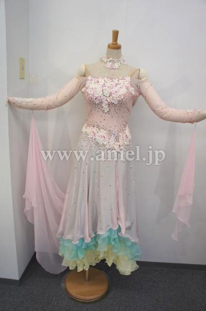 M2227・薄ピンク&パステルカラフル