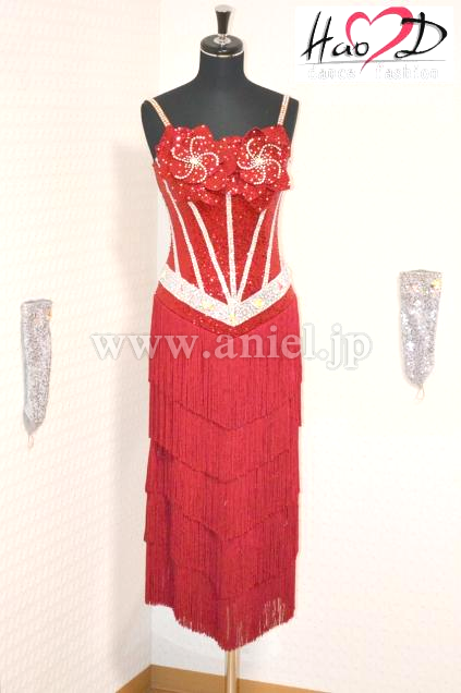 L2108・ワインレッド&シルバー