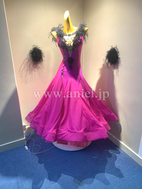 M6858・ピンク&黒※試着不可