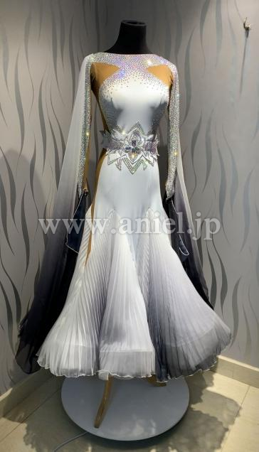 M5724・白&黒グラデーション※試着不可