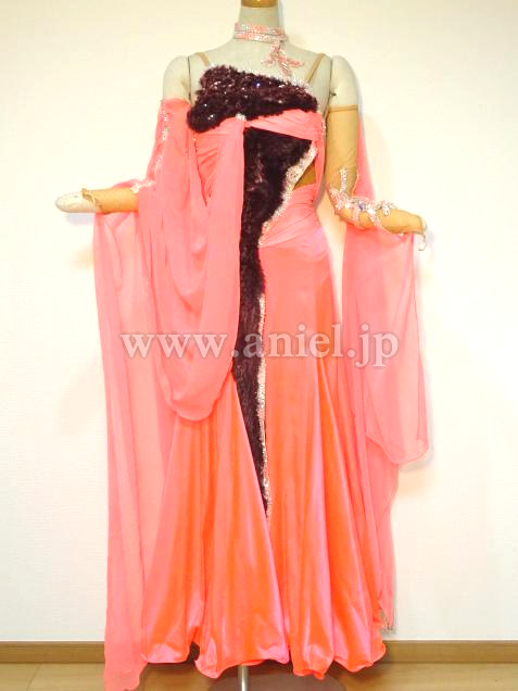 M4924・サーモンピンク※試着不可