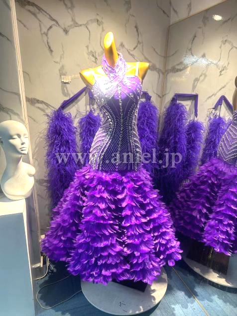 M8518・紫※試着不可