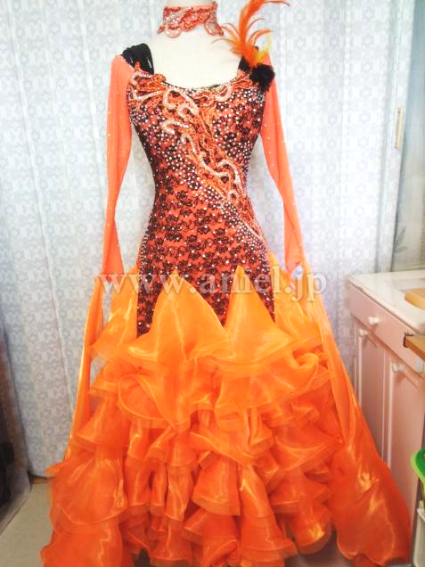 M2241・オレンジ&黒