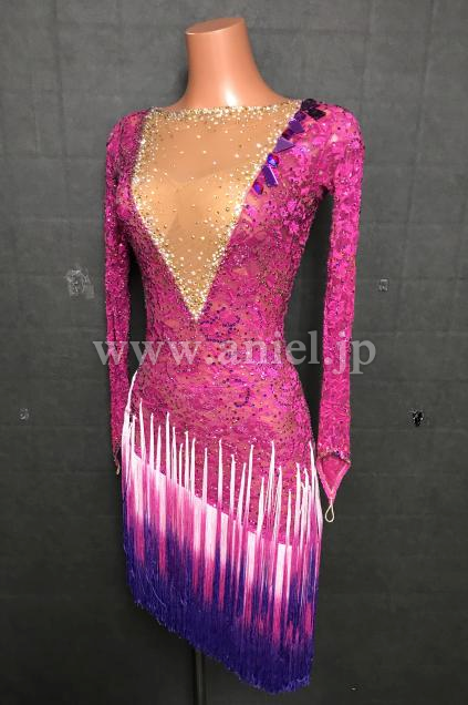 L5409・【gentil】ピンク&紫※試着不可