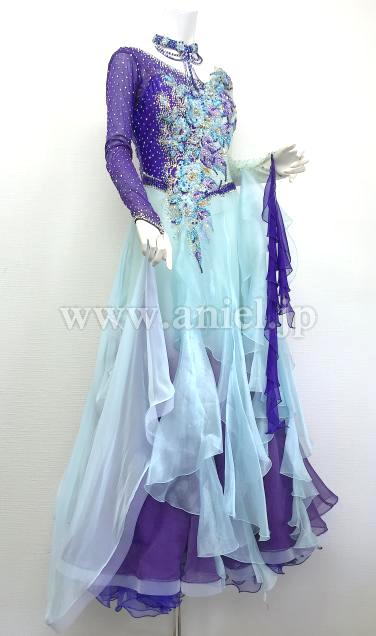 M6490・水色&紫※試着不可