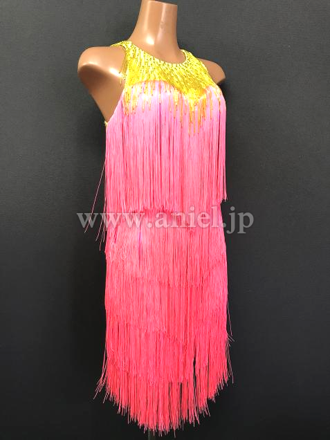 L6183・黄&ピンク※試着不可