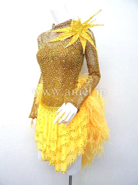 L3954・黄&ベージュ※試着不可