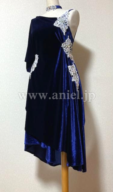 L6561・ネイビー&白※試着不可