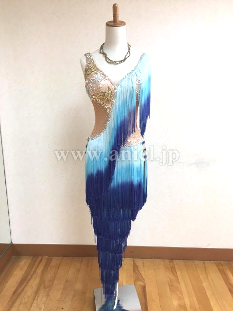 L3029・水色青グラデーション