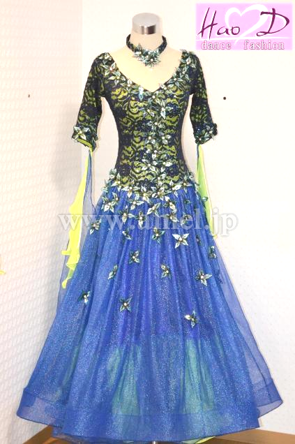 M2938・ブルー&蛍光緑