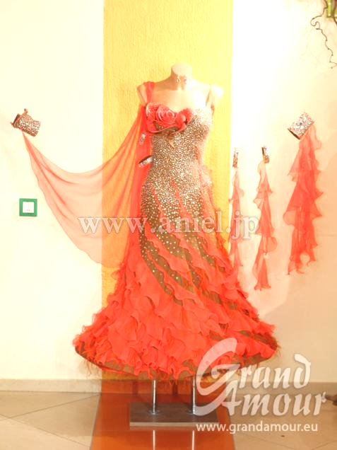 PM2244・ベージュ&オレンジ