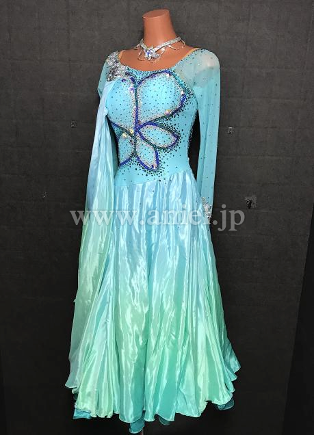 M8507・【チャコット】水色&ミントグリーン