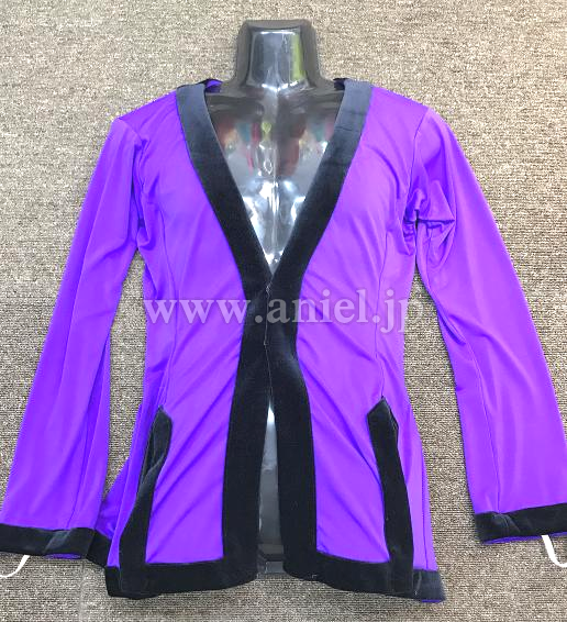 L5349・【半額セール】紫メンズラテン※試着不可