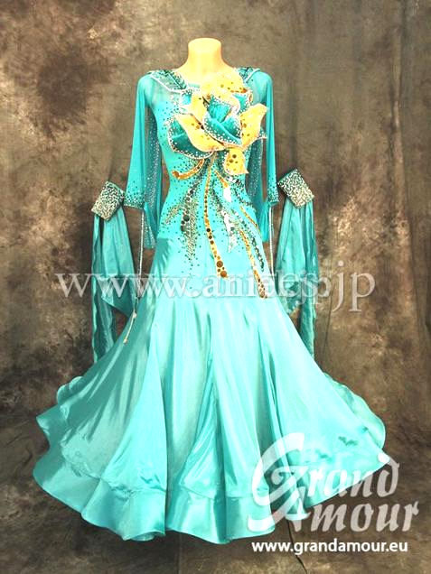 M5737・【Grand Amour】ジェード&ゴールド