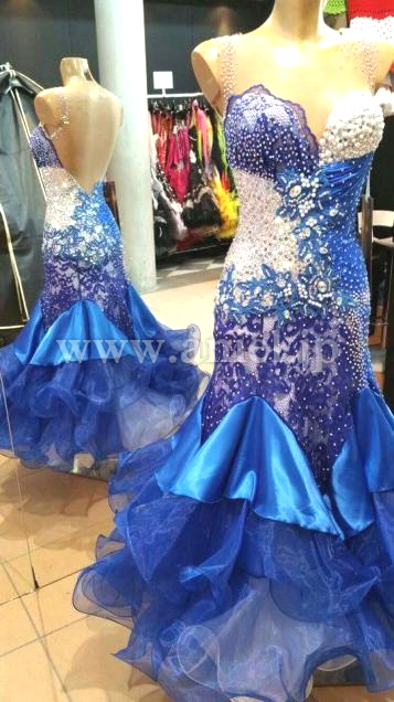 M4198・【Silvia design】青&白