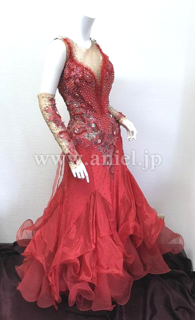 M6857・【Silvia Design】レッド