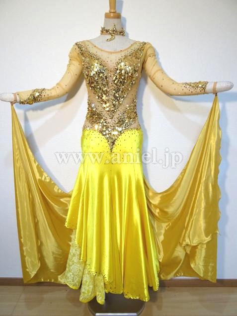 M4222・ゴールド&黄※試着不可