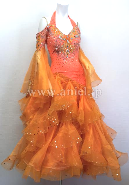 M6575・【タカダンス】オレンジ※試着不可