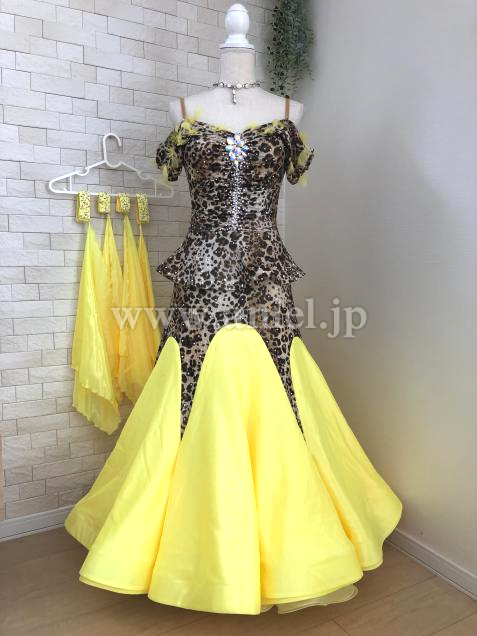 M6788・【チャコット】レオパード&黄色