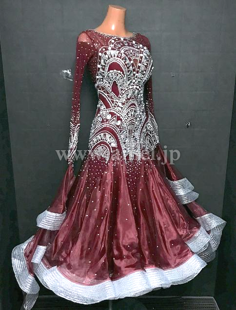 M9149・【タカダンス】ブラウン&シルバー