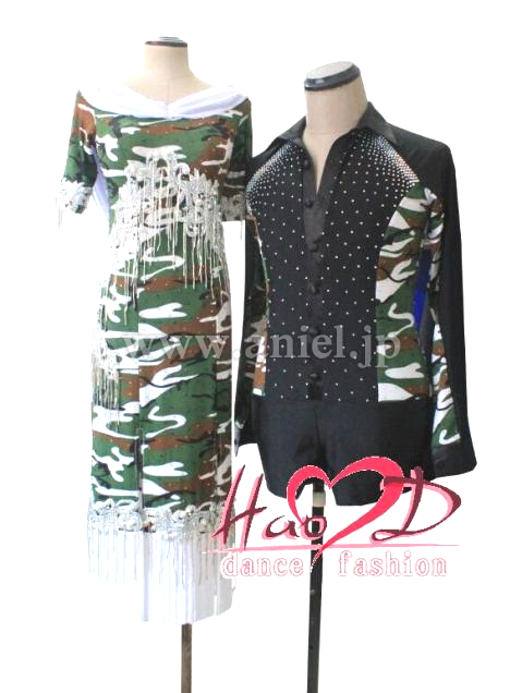 L2615・迷彩柄ペア