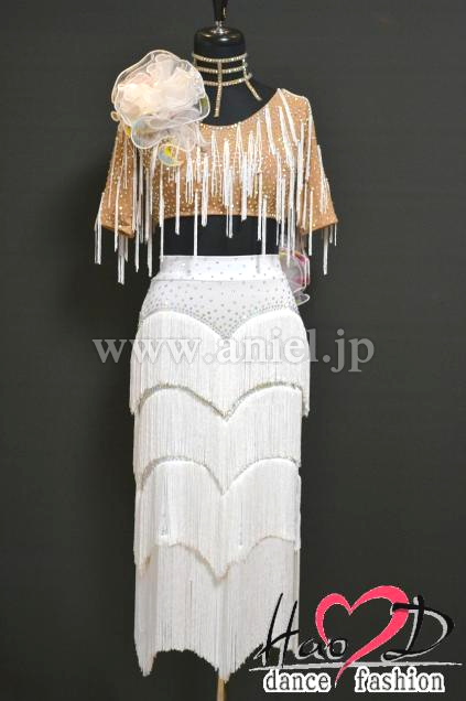 L2623・ベージュ&白