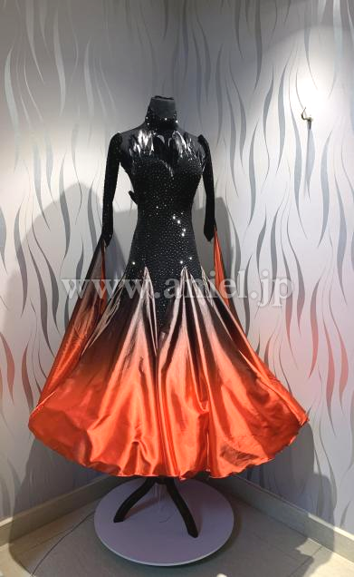 M5757・黒&オレンジ※試着不可