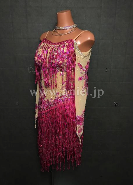 L6830・ピンク&ベージュ※試着不可