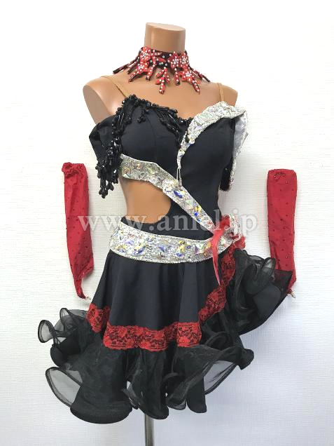 L6173・【チャコット】黒&赤