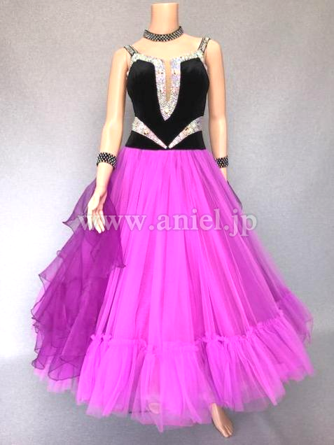 M4976・パープル&ブラック