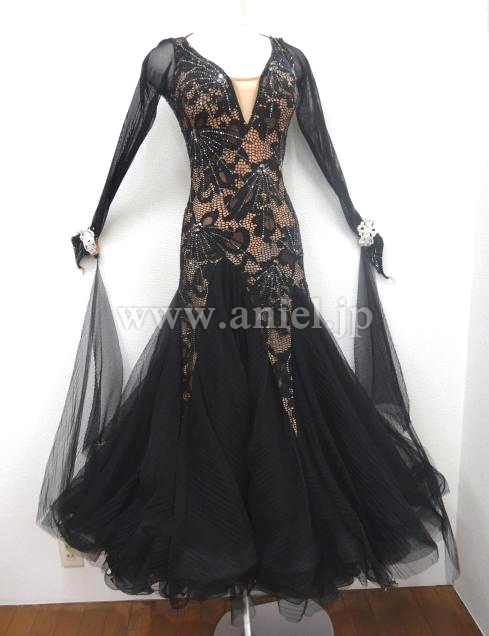 M3522・【EM】黒レース