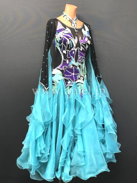 M7868・黒&紫緑※試着不可