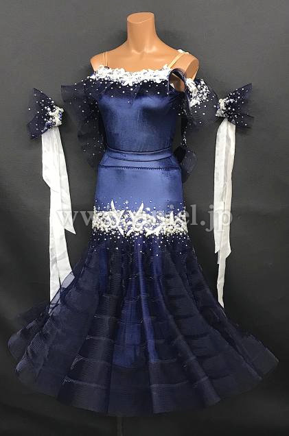 M7915・ネイビー&白