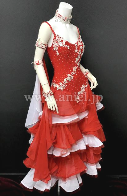 M6880・赤&白※試着不可