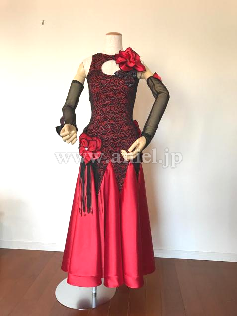 M4272・赤&黒※試着不可