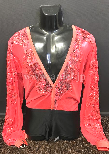 L6186・タンゴフレアラテンシャツ※試着不可