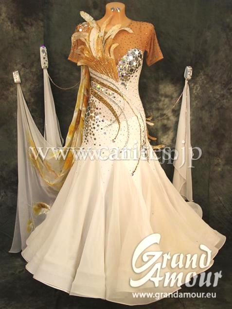 M5770・【Grand Amour】白&ベージュ