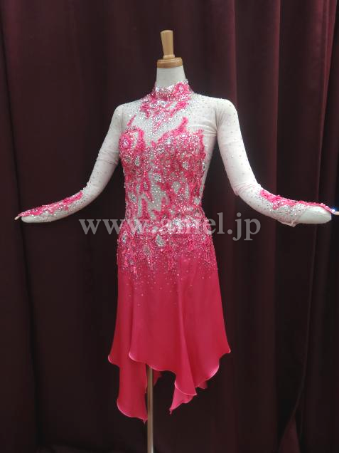 L2146・ローズピンク&ホワイト