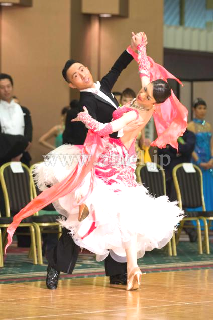 M2268・サーモンピンク&シルバースパン