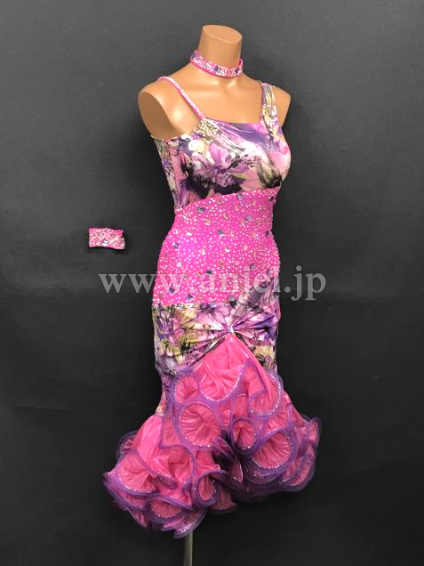 L6614・ピンク&紫※試着不可