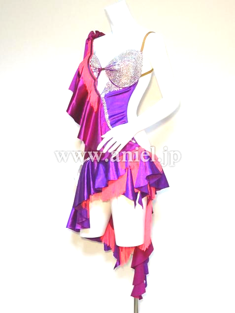 L3569・紫&赤※試着不可