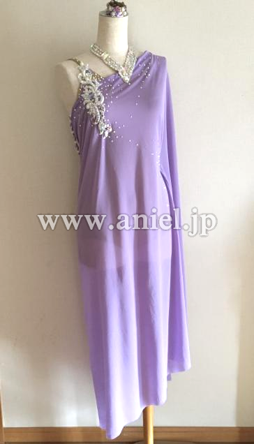 L5580・パープル&ベージュ※試着不可