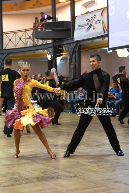 L6585・【Abraham Martinez】イエロー&ピンク豹