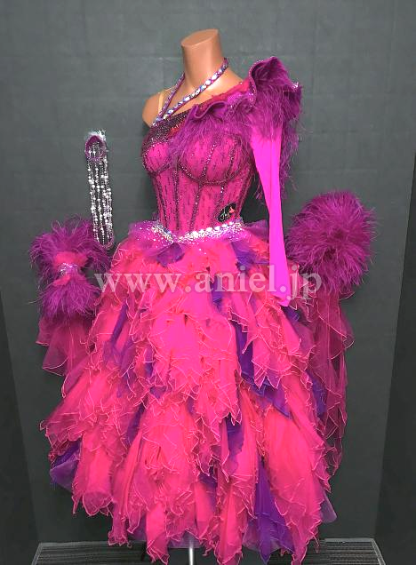 M9192・【The One】ピンク&紫