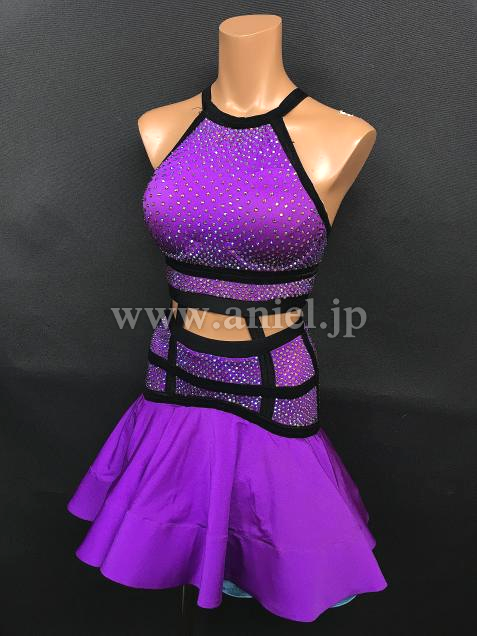 L6597・【Silvia design】紫&黒