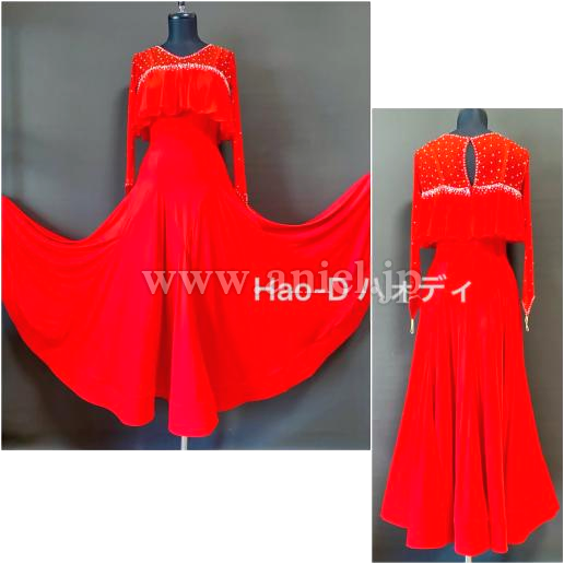 L7015・赤パソドレス※試着不可